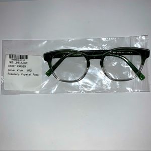 Warby Parker abner rosemary crystal fade
